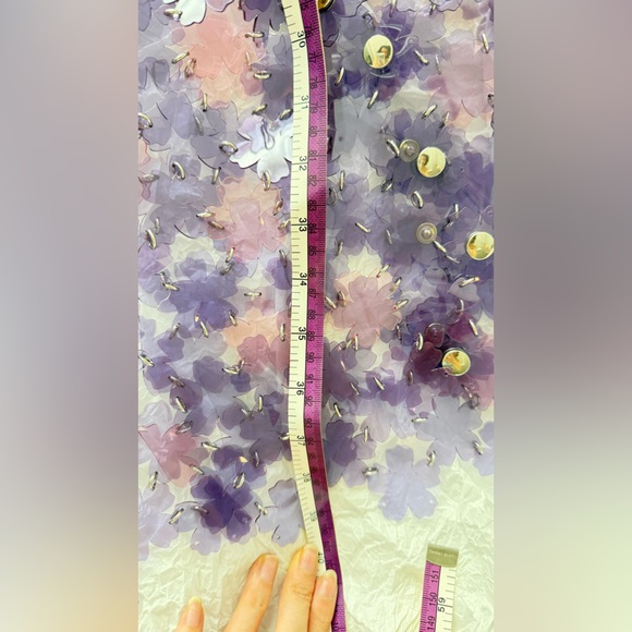 Paco Rabanne Mini Dress with Flower Sequins - Picture 15 of 16